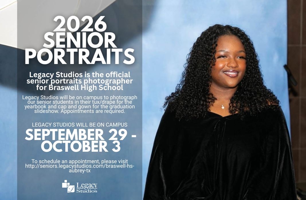  Senior Portraits scheduled for Sept. 29 - Oct. 3